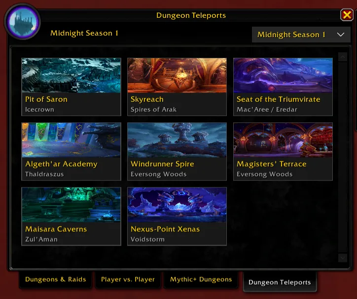 Current Season