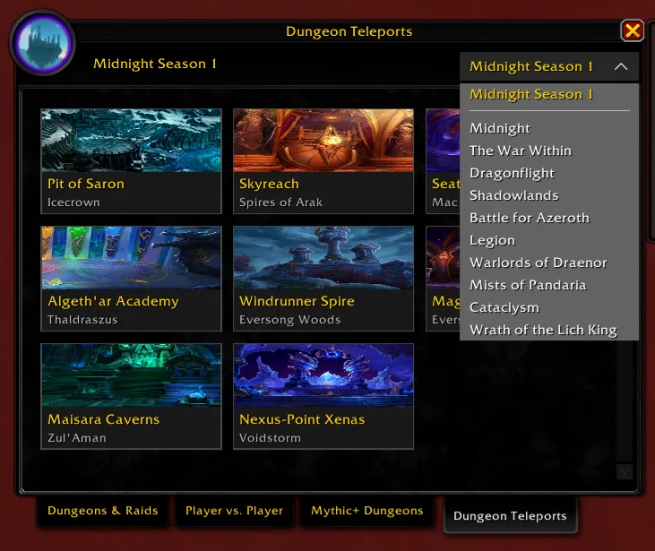 Expansion Selection